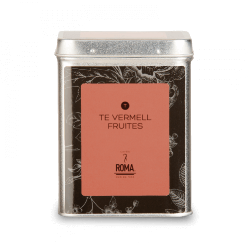 Te vermell fruites vermelles